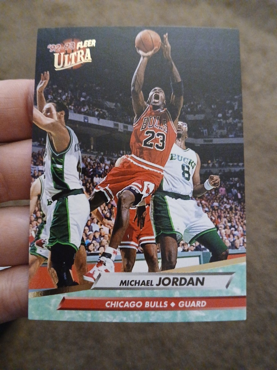 1992-93 Fleer Ultra Michael Jordan #27 missing number 