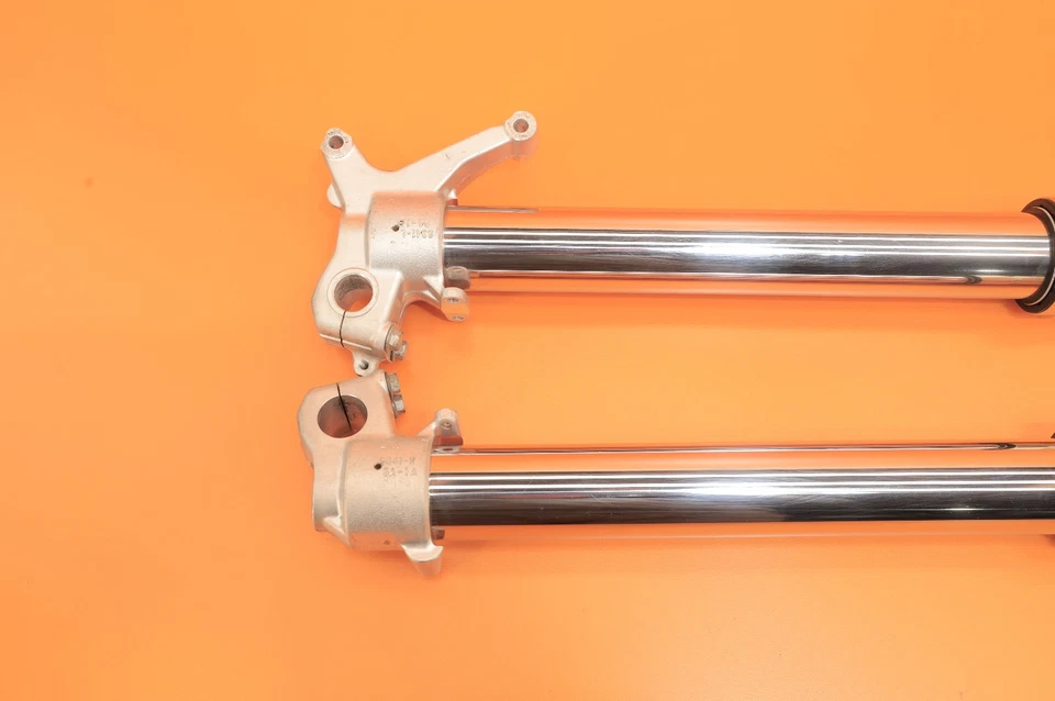 2001 01-03 RM125 RM 125 OEM Juego de horquillas delanteras amortiguador unidad de suspensión amortiguador Foto 3 de 4