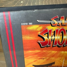 Samurai Shodown Neo Geo AES CIB Cartridge Case Manual SNK 1993