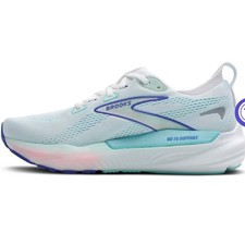 Brooks  Glycerin GTS 22  Women's  White/Limpet Shell/Amparo Blue