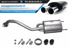 Auspuff Honda Jazz III 1.2 1.3 1.4 2008-2015 Hinterer Schalldämpfer 18307TF0013