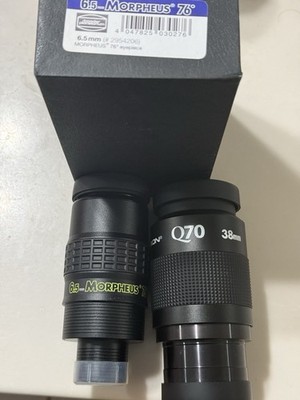 Baader Morpheus 6.5+ Orion Q70 38mm Super Wide Angle Telescope Eyepiece