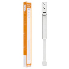 Outlet Extender Stick - Features USB-A, USB-C and 2 AC Outlets, Extends 17.5"...