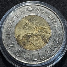 Ultra Extremely Rare Error Toonie 2000 Family Of Cubs.