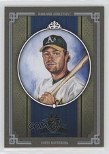 2005 Donruss Diamond Kings Green Framed 24/50 Scott Hatteberg #170 1h1