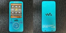 Sony Walkman NW-S636F 4GB Blue Digital Music Player Tested and Working