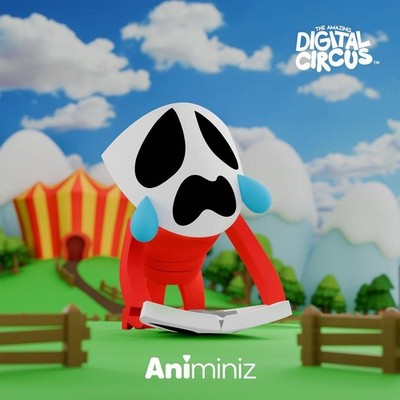 The Amazing Digital Circus Animiniz Gangle Mini Figur Official TADC Japan Toy