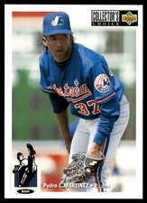 Pedro J. Martinez 1994 Collector's Choice #588 Expos MLB READ FREE SHIPPING
