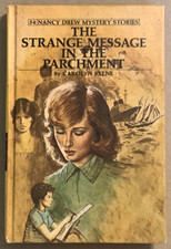 Product Image: VG 1977 HC First Edition Nancy Drew #54 Strange Message Parchment Carolyn Keene