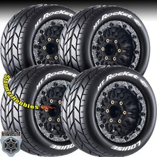 4 Louise RC Mft Mt-Rocket Soft 1:10 Monster Truck Tires 12 14 17mm LT3307SX