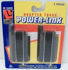 Life Like 21314 HO Scale Power Link Adaptor Tracks Pack of 2 