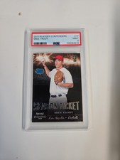 2011 Playoff Contenders Season Tickets RATED ROOKIE Mike Trout #17 (RC) PSA 9