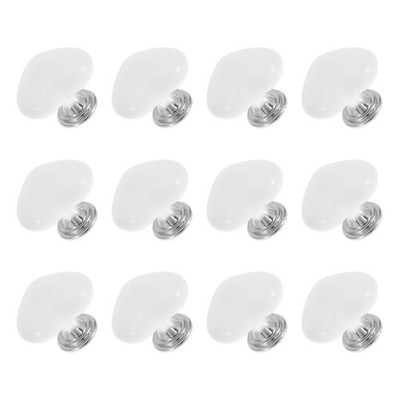12 Pcs Toilet Button Pusher Heart Shaped Press Tank Topper Assistance