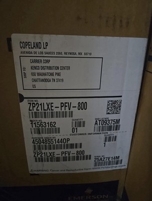 NEW Copeland ZP21LXE-PFV-800 Compressor
