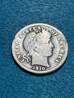 1910 Barber Dime VG Low Shipping Fee