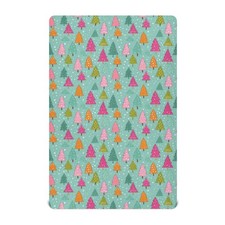 Baby Crib Sheet Colorful Christmas Tree Crib Mattress for Boys and Girls Play...