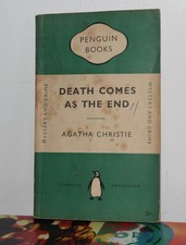 AGATHA CHRISTIE  DEATH COMES AS THE END PENGUIN FIRST EDITION 1953