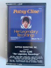 Patsy Cline Her Legendary Recordings Cassette 1986 MCA Records