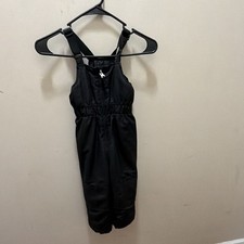 Healthtex 3T Black Insulated Ski Bib Salopettes Adjustable Straps Zip