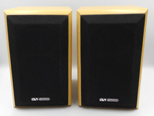 Acoustic Solutions AV-20 MK2 Bookshelf Speakers 50w to 90w Tested Working *Read*