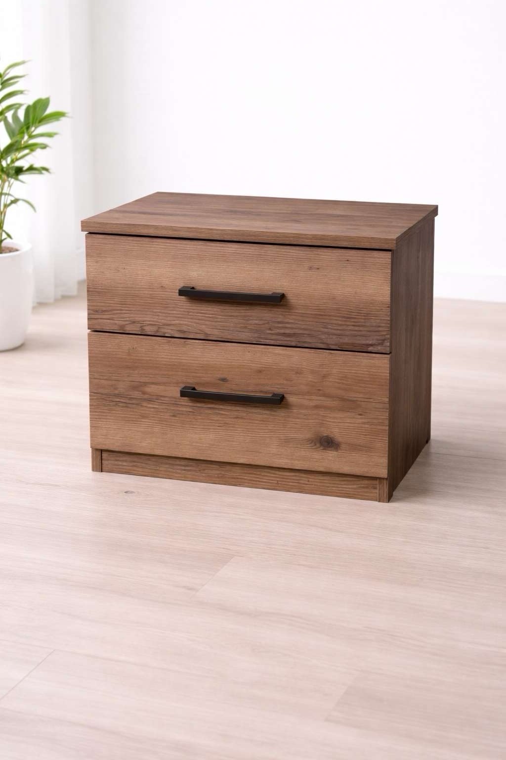 Chevet 2 Meuble à Cache pour une chambre épurée et une table de nuit sans encombrement
