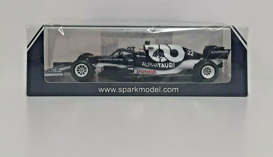 SPARK 1:43 MODELLINO AUTO DIE CAST F1 ALPHA TAURI HONDA TSUNODA TURKISH GP 2021 - Immagine 2 di 4
