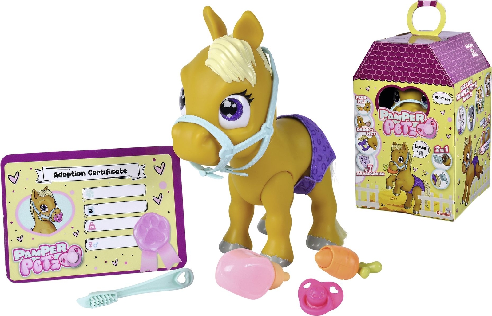 Gadget - Pamper Petz: Simba Toys - Pony 24 Cm - Simba Toys