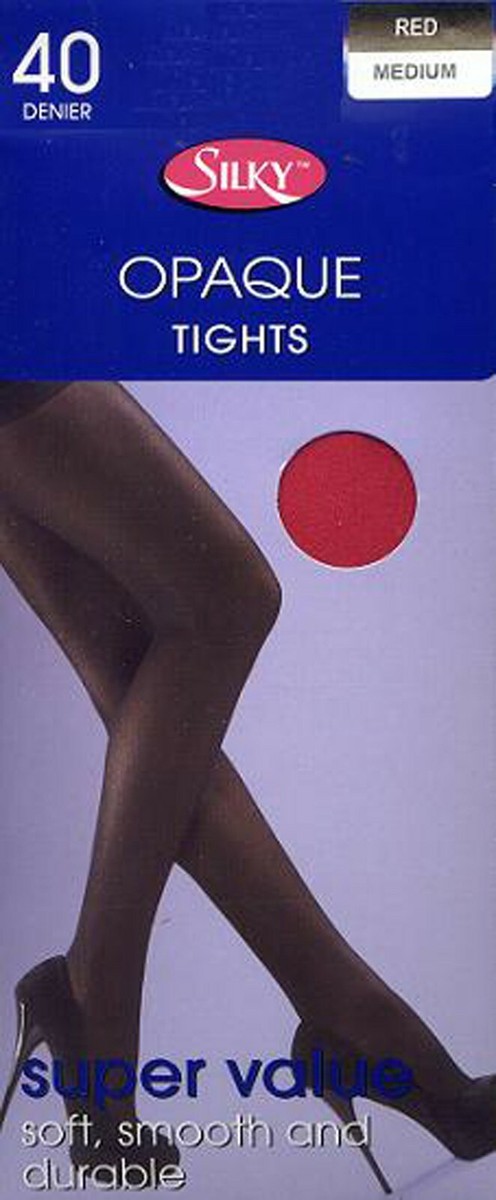 SILKY 40 DENIER OPAQUE TIGHTS IN VARIOUS SHADES FREEPOST UK