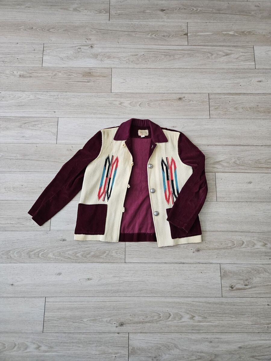 Rare 1950s Chimayo Blanket Jacket | eBay Rare 1950s Chimayo Blanket Jacket | eBay