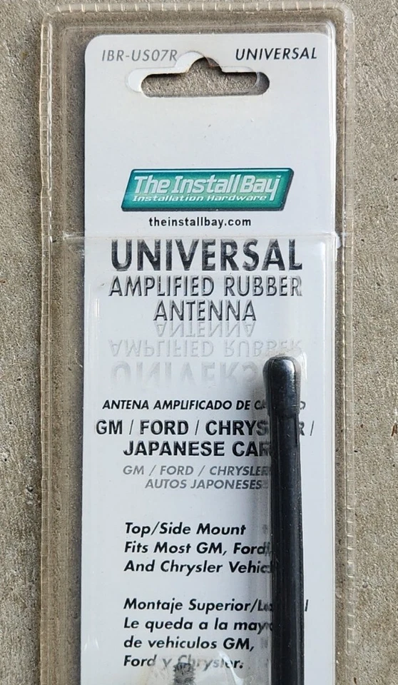 The Install Bay Universal Amplified Rubber Antenna, IBR-US075R - Image 2 of 4