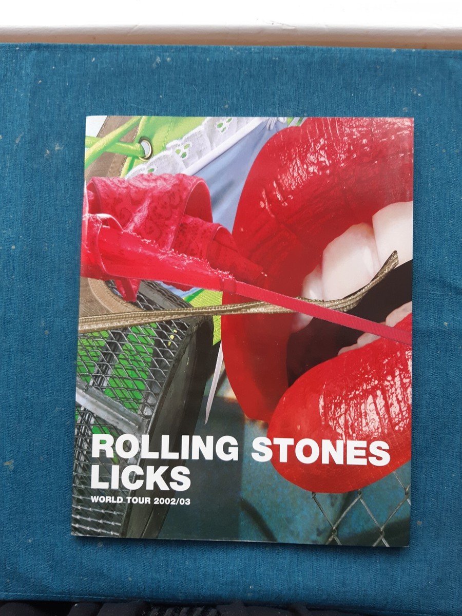 ROLLING STONES LICKS WORLD TOUR Tシャツ M 2003-09-07 The Rolling