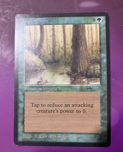 MTG Singing Tree Legends English Rare. - Picture 2 of 3