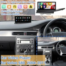 Car Radio for Volvo S80 2004-2011 RHD Wireless Carplay GPS Navi BT DSP WiFi SWC