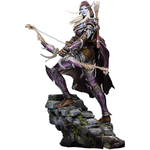 Warcraft Sylvanas estatua de Poliresina 