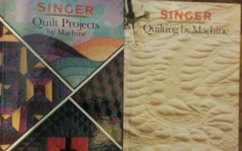 Lot of 3 books-Singer Quilting by Machine&The complete book of machine quilting - Image 2 of 3