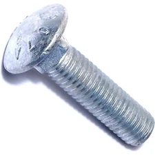 Midwest Hard-to-Find Fastener 014973485634 Carriage Bolts, 1/2-13 x 2, (17-Pack)