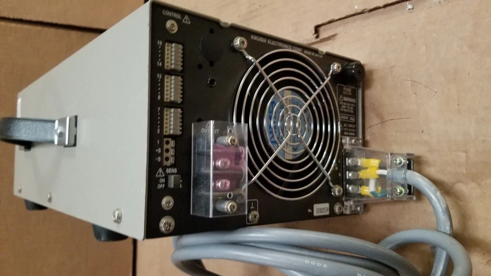Fuente de alimentación de CC regulada Kikusui PAN35-20A 0-35V/0-20A probada buena #2 Foto 2 de 2