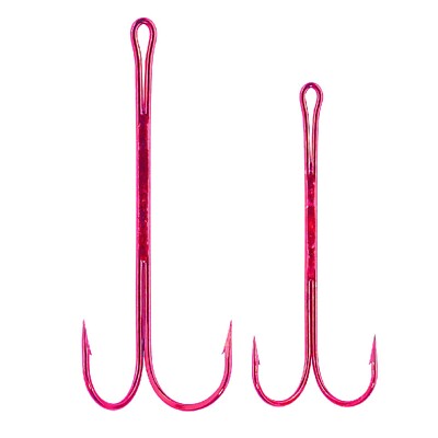 Jenzi Gummifischhaken 2/0 4/0 Jighaken Farbe Rot