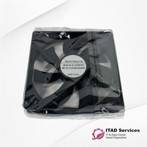 PANO-MOUNTS 12025PWM 120MM PWM 4-Pin Case Fan - Picture 2 of 4