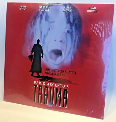 TRAUMA  BY DARIO ARGENTO SEALED LASERDISC MOVIE RARE HORROR RARE