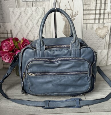 Schöne echte Alexander Wang weiche Distressed Leder Multiway Tasche Handtasche