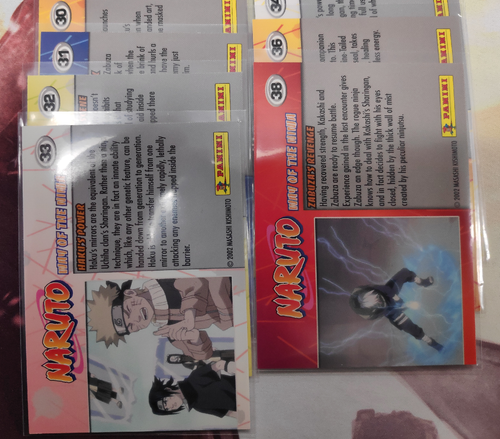 Naruto Join The fight Panini 2002 70 Card Lot - Foto 4 di 11