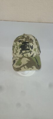 #ad Napa Outdoors Camo Hat Adjustable Strapback Green Napa Know How $17.58