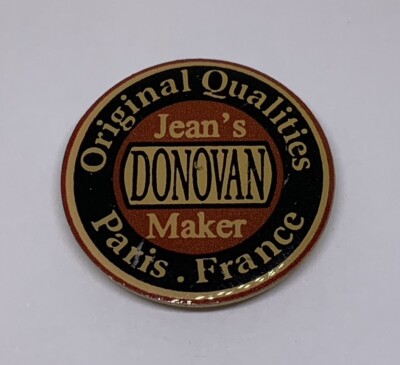 Original Qualities Jeans Donovan Maker Paris France Lapel Pin (113)