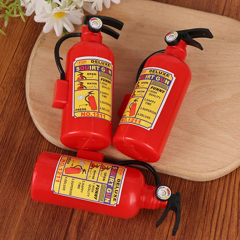 3Pcs Funny Mini Fire Extinguisher Toys Whole Person Prank Toy Mini