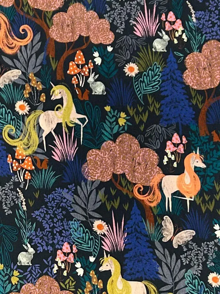 Baumwollstoff Fine Polin Digitaldruck - Bild 2 von 3