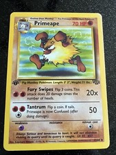Pokemon Cards: Jungle 1st Edition Uncommon: Primeape 43/64 on eBay