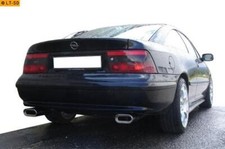 FOX Sportauspuff Duplex Opel Calibra A 2.0l 16V  2.5l V6 re li je 135x80mm