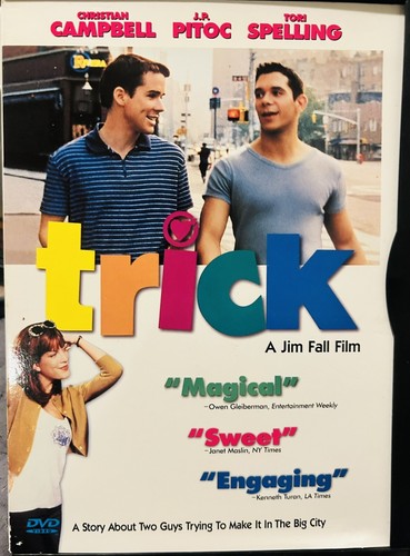 Trick DVD 1999 Christian Campbell Tori Spelling Widescreen Snapcase Rare LGBTQ+