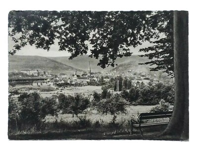 Postcard Lohr Am Mair Germany Posted 1962 Writing Stamp  A3 